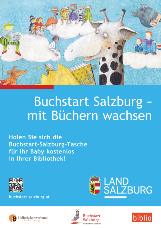 Flyer Buchstart Salzburg